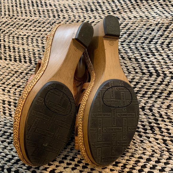 Pikolinos Women's Wedge Shoes, 41 - Picture 3 of 4